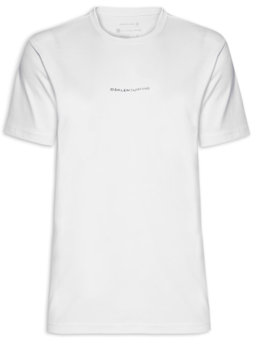 Camiseta Masculina Manga Curta Tracking Snow – Branco