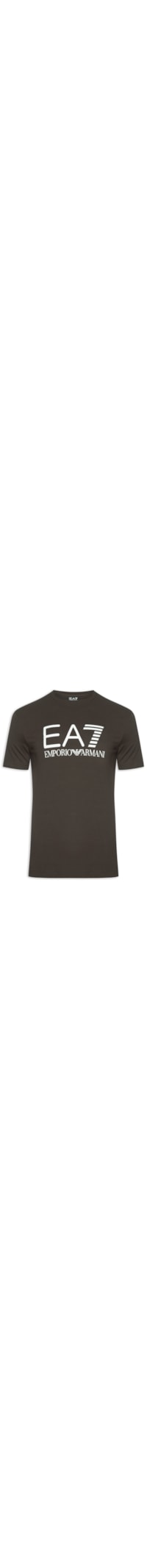 Camiseta Masculina Manga Curta Train Core ID Big Logo - Marrom
