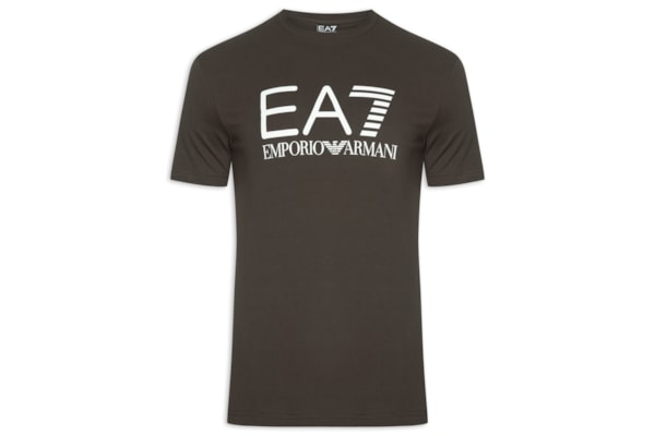 Camiseta Masculina Manga Curta Train Core ID Big Logo - Marrom