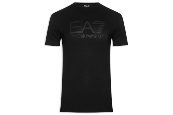 Camiseta Masculina Manga Curta Train Core ID Big Logo - Preto