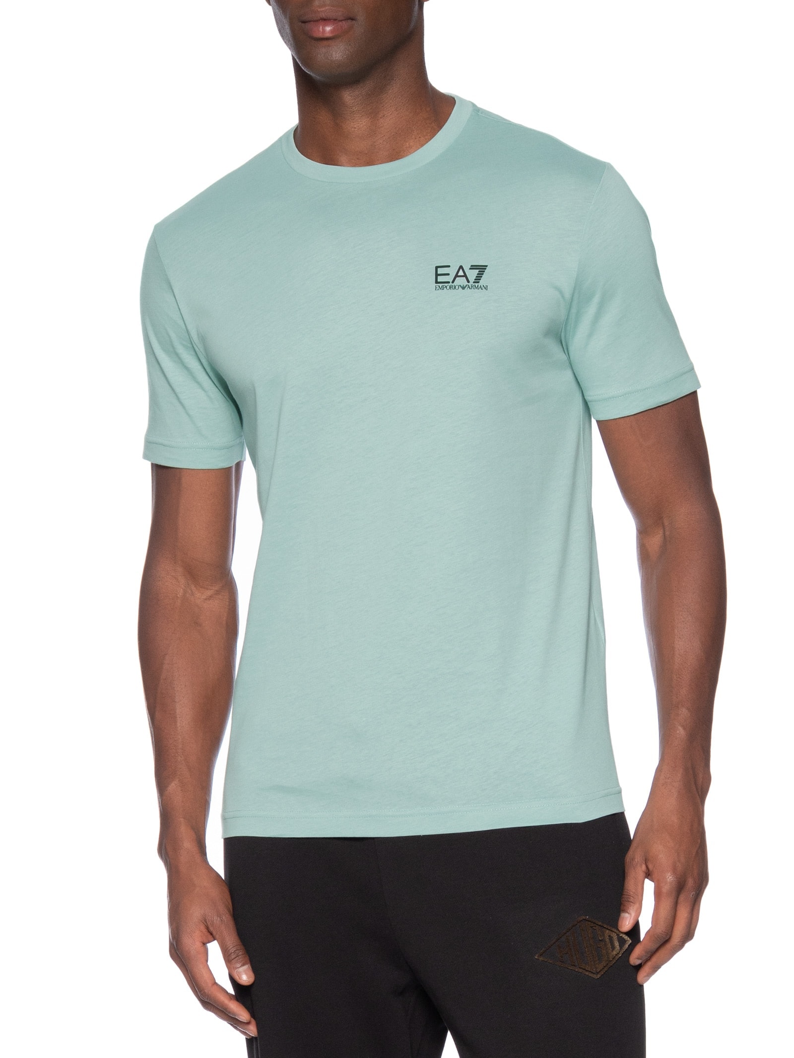 Camiseta Masculina Manga Curta Train Core Verde Ea7 Emporio Armani