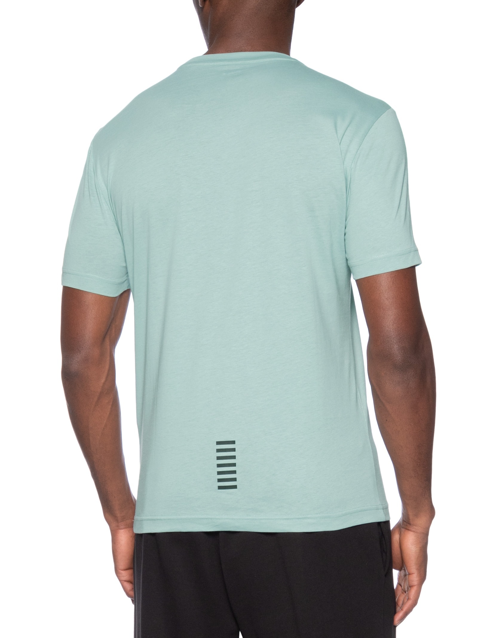 Camiseta Masculina Manga Curta Train Core Verde Ea7 Emporio Armani