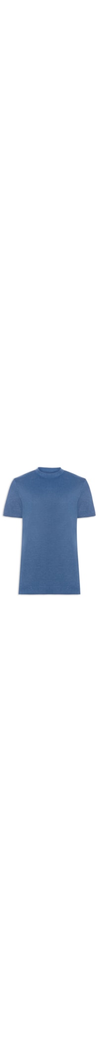 Camiseta Masculina Manga Curta Tricot Bretanha II - Azul