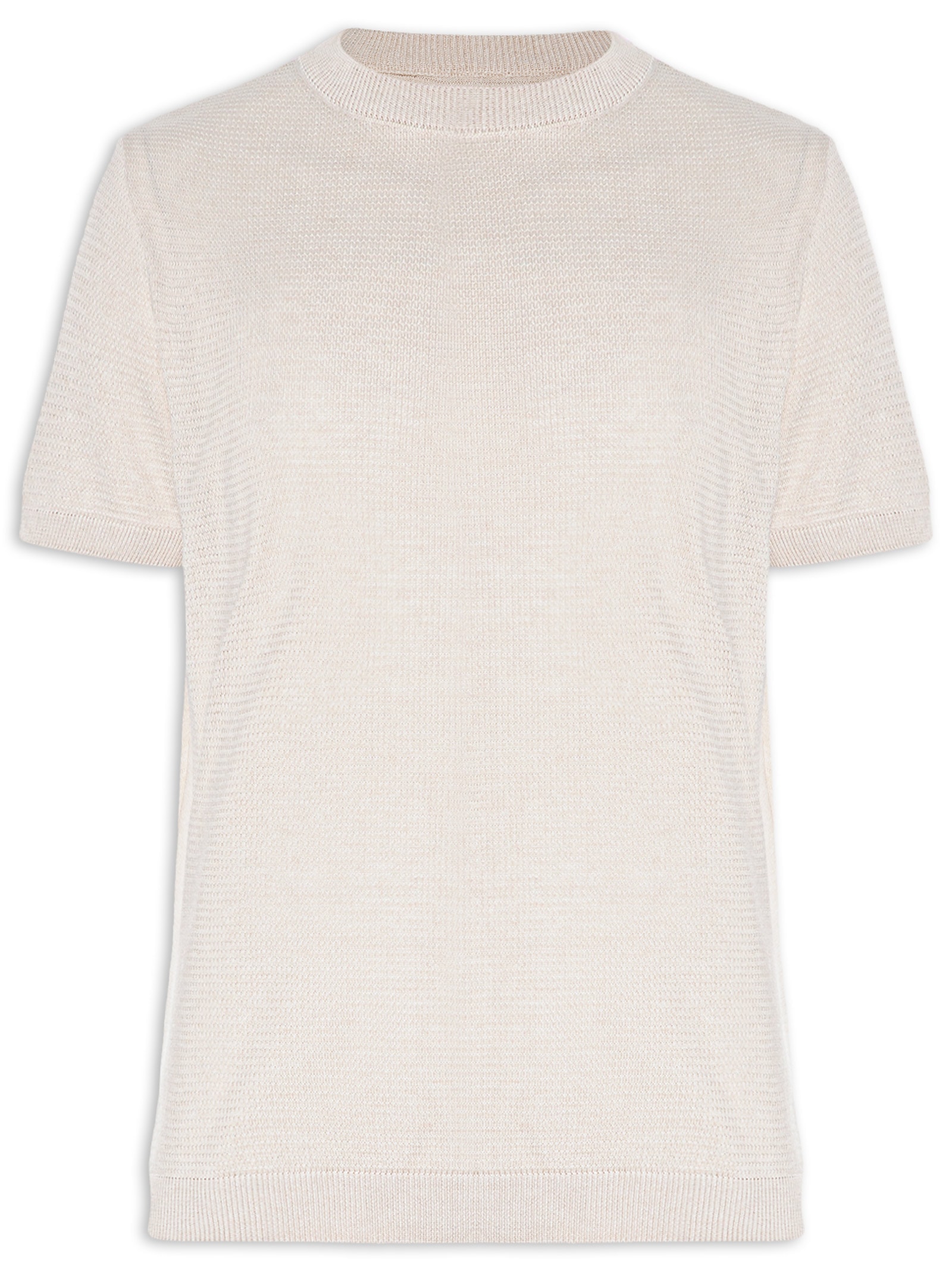Camiseta Masculina Manga Curta Tricot Bretanha II Off White Foxton
