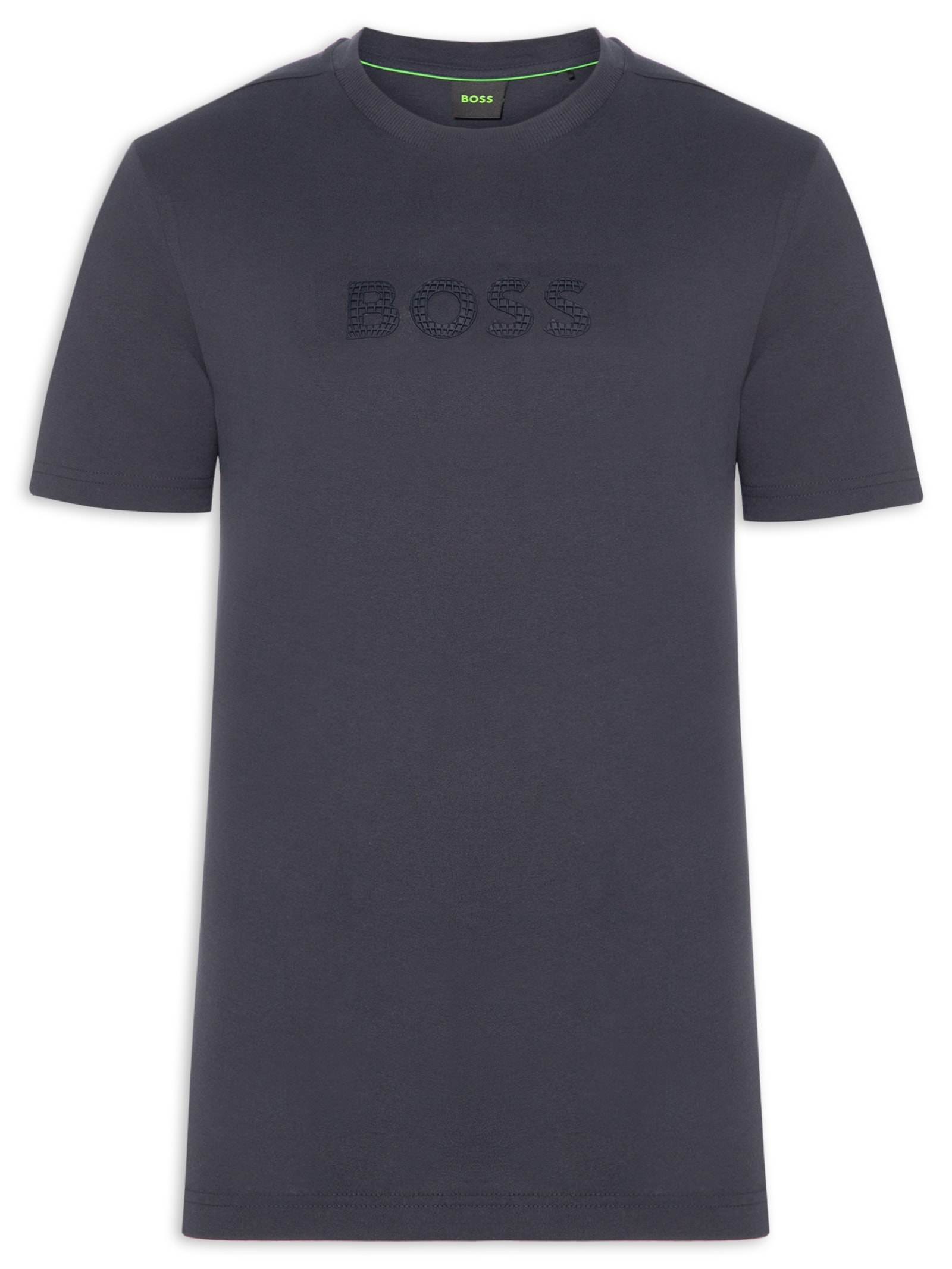 Camiseta Masculina Manga Curta TS Terrace Logo Azul Boss