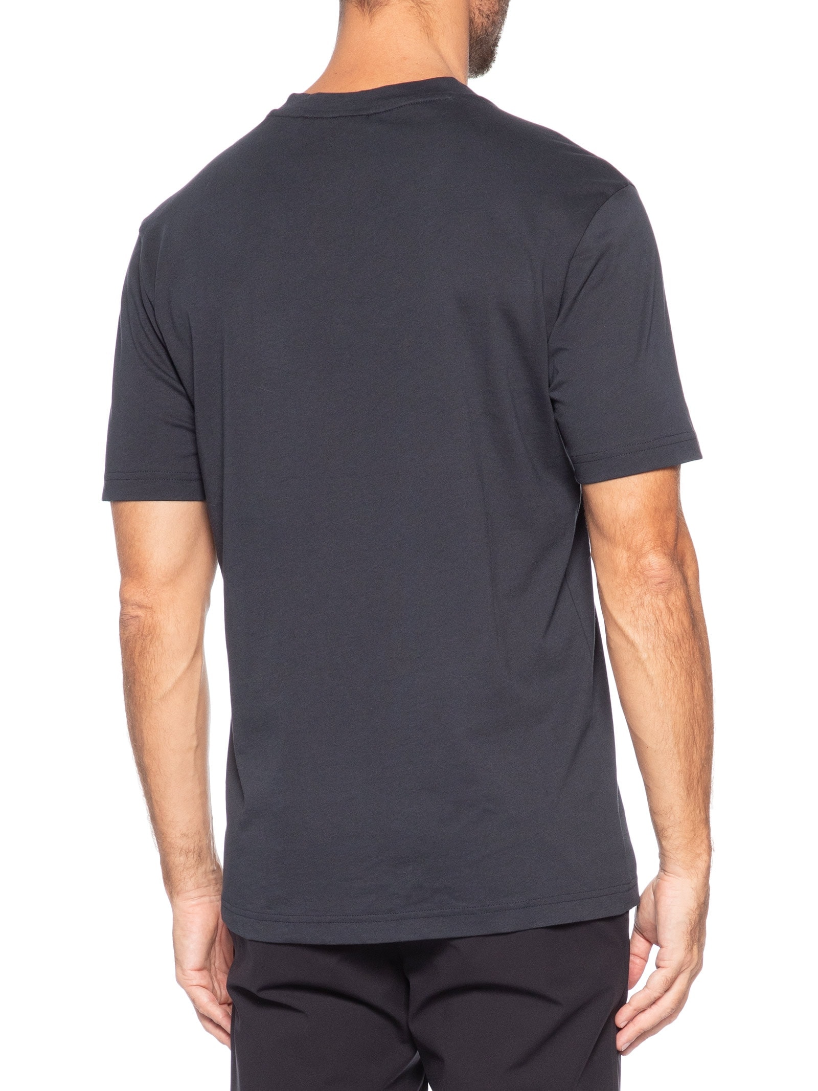 Camiseta Masculina Manga Curta TS Terrace Logo Azul Boss