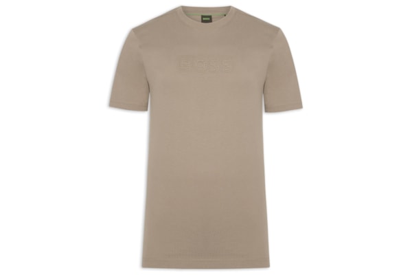 Camiseta Masculina Manga Curta TS Terrace Logo - Bege
