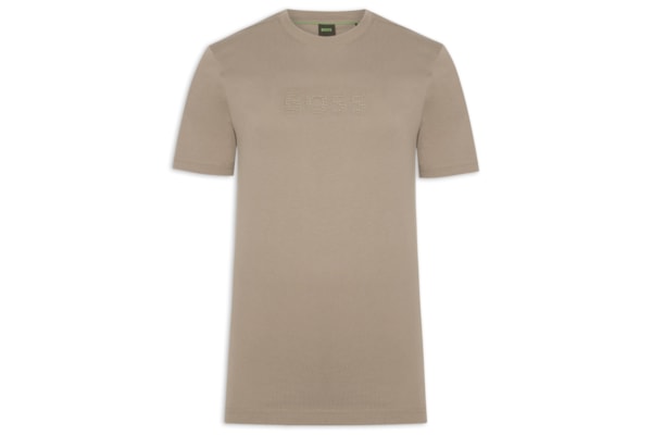 Camiseta Masculina Manga Curta TS Terrace Logo - Bege
