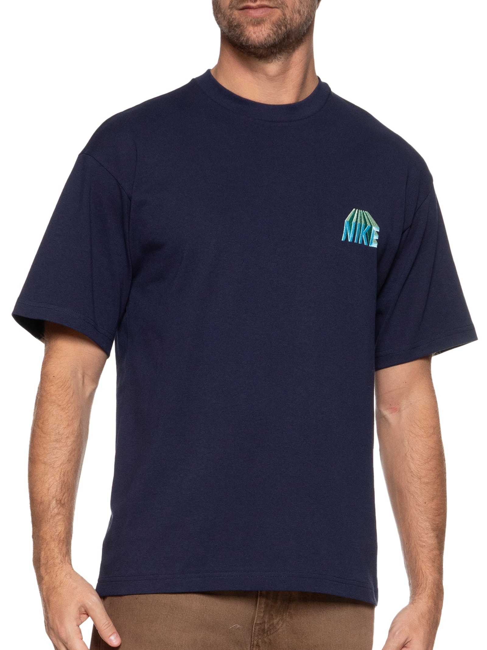 Nike - Camiseta Masculina Manga Curta U Nrg Sunset Ss - Azul