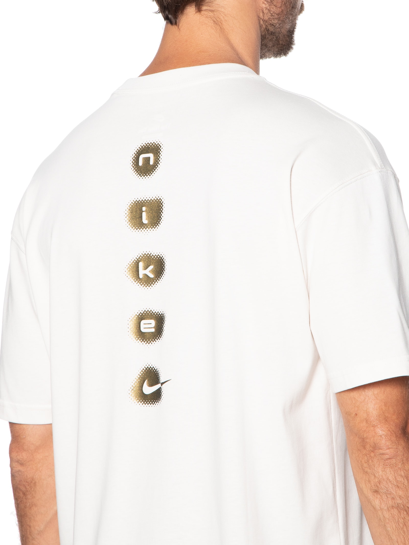 Nike - Camiseta Masculina Manga Curta Unsx Tee M90 - Off White