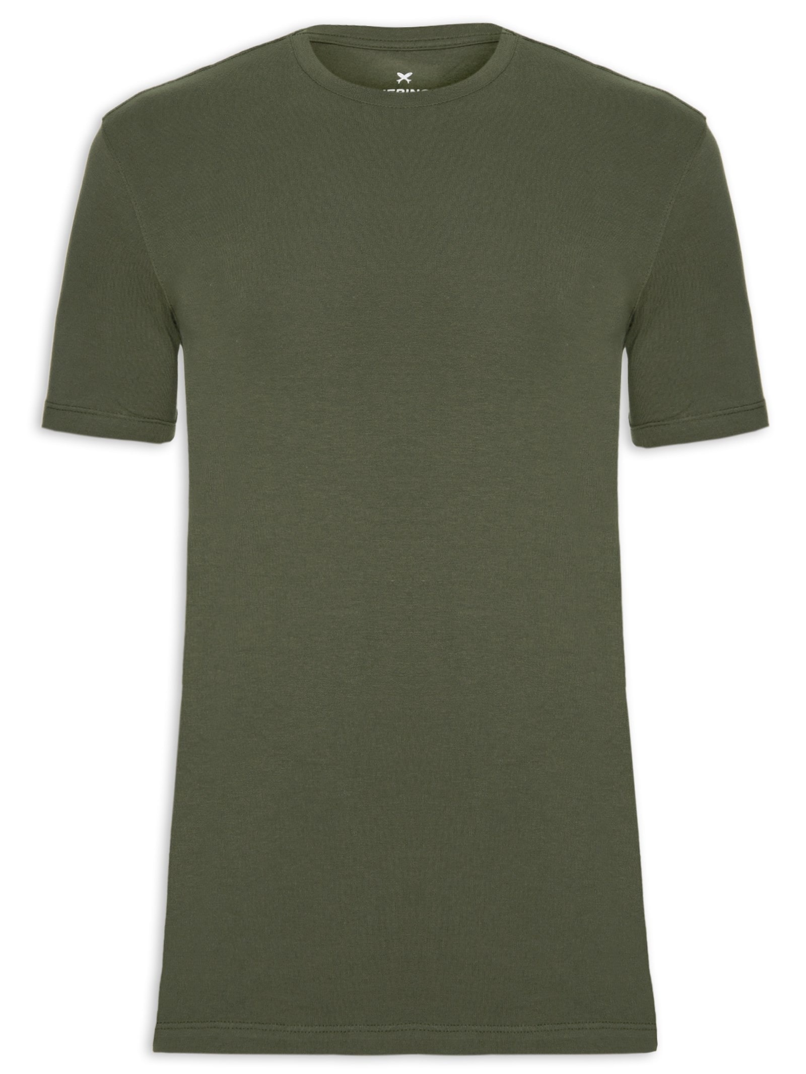Camiseta Masculina Manga Curta Verde Hering