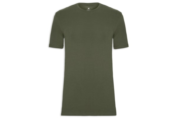 Camiseta Masculina Manga Curta - Verde