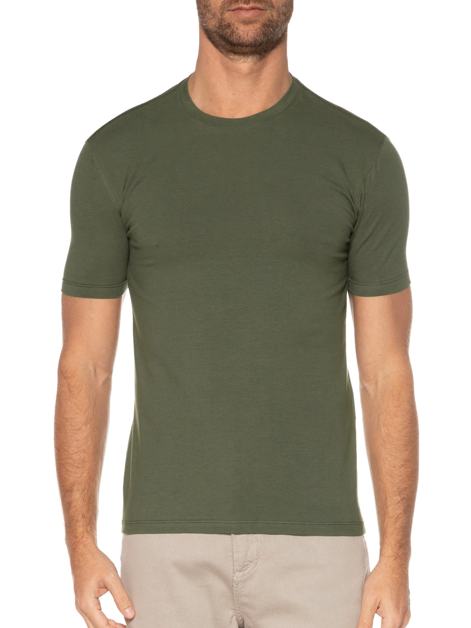Camiseta Masculina Manga Curta Verde Hering