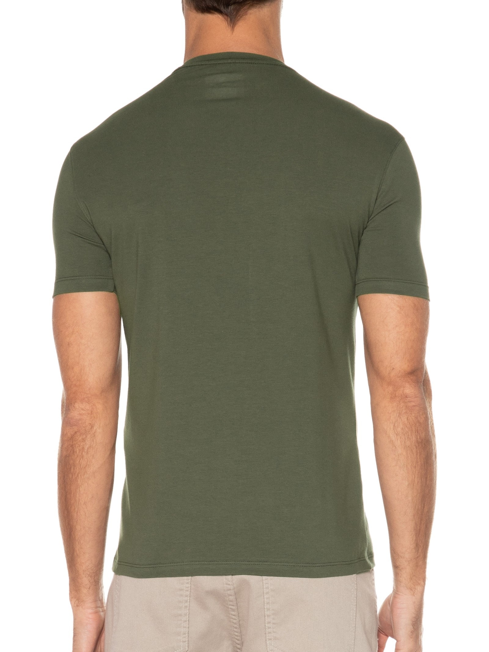 Camiseta Masculina Manga Curta Verde Hering