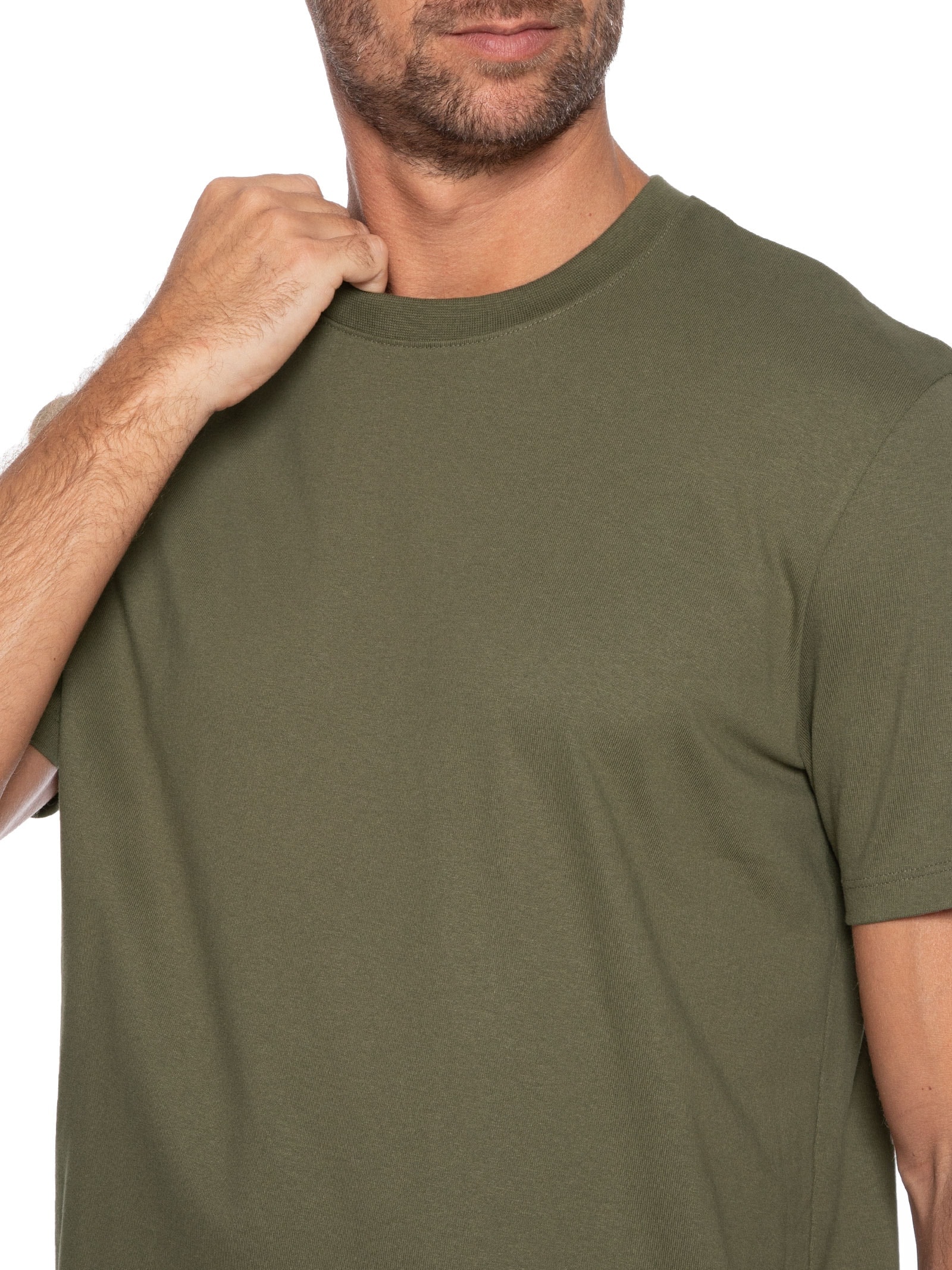 Camiseta Masculina Manga Curta Verde Hering