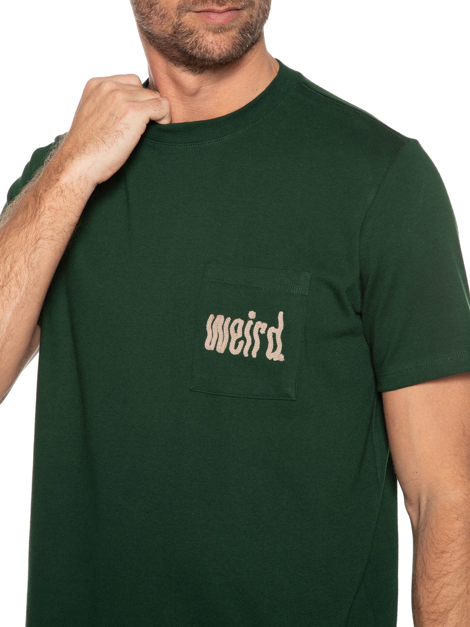 Camiseta Masculina Manga Curta Verde Hering