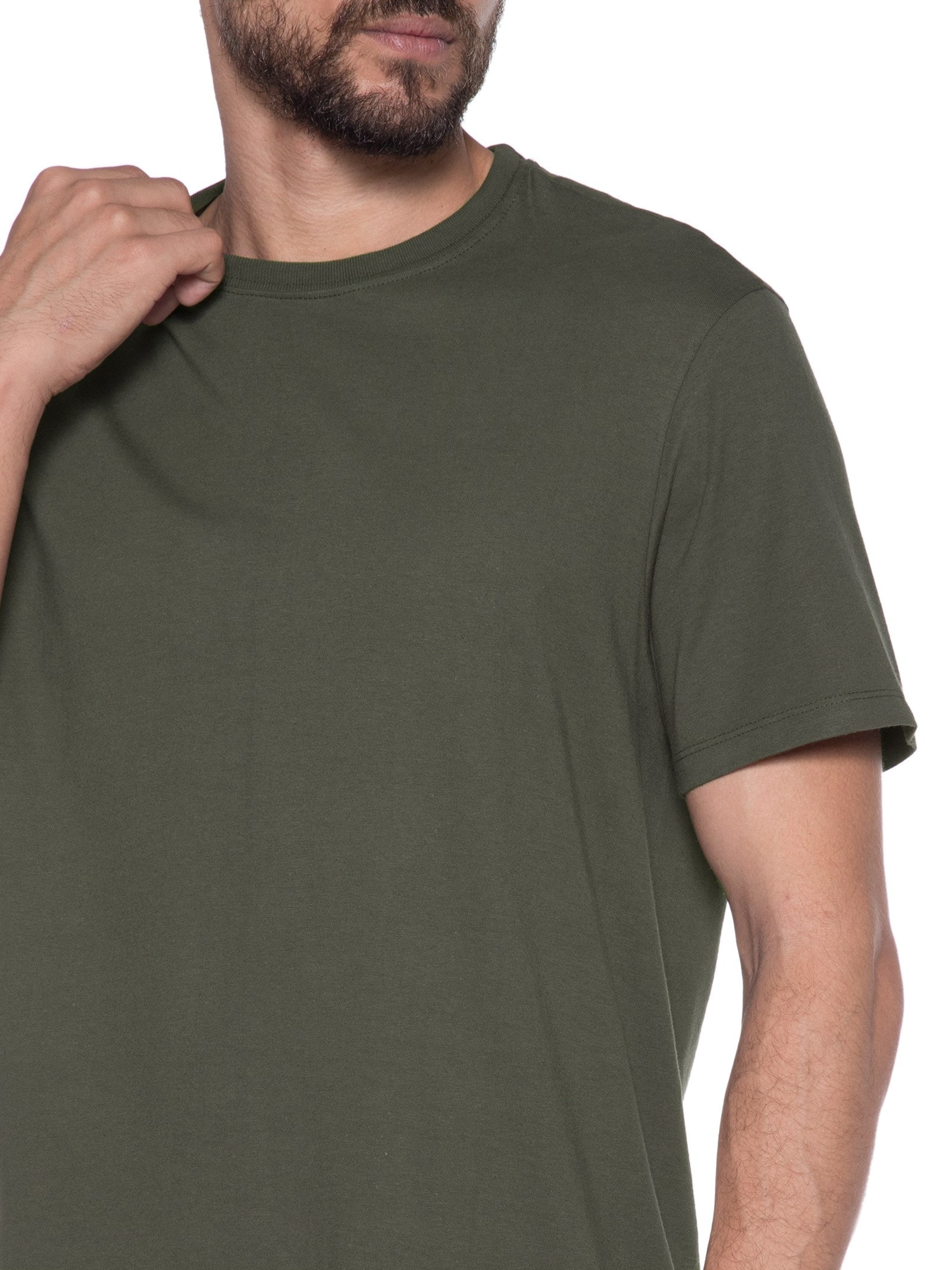 Camiseta Masculina Manga Curta Verde Hering