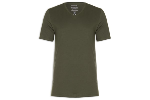 Camiseta Masculina Manga Curta - Verde