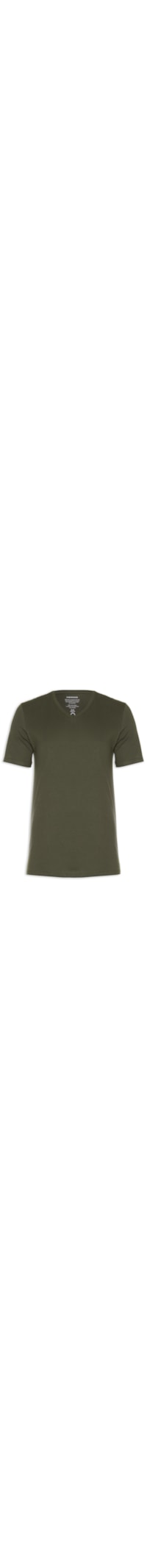 Camiseta Masculina Manga Curta - Verde