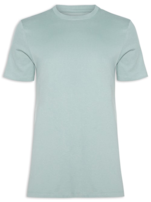 Camiseta Masculina Manga Curta - Verde