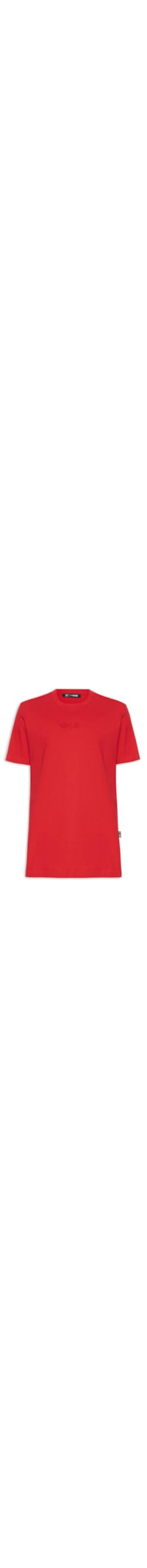 Camiseta Masculina Manga Curta - Vermelho