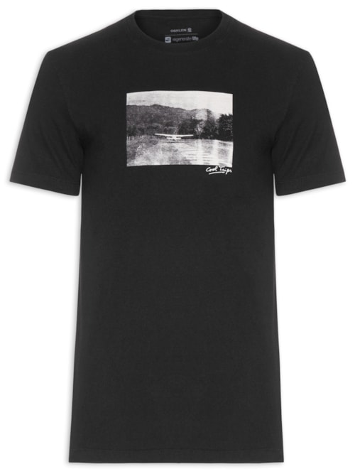 Camiseta Masculina Manga Curta Vintage Cool Trips – Preto