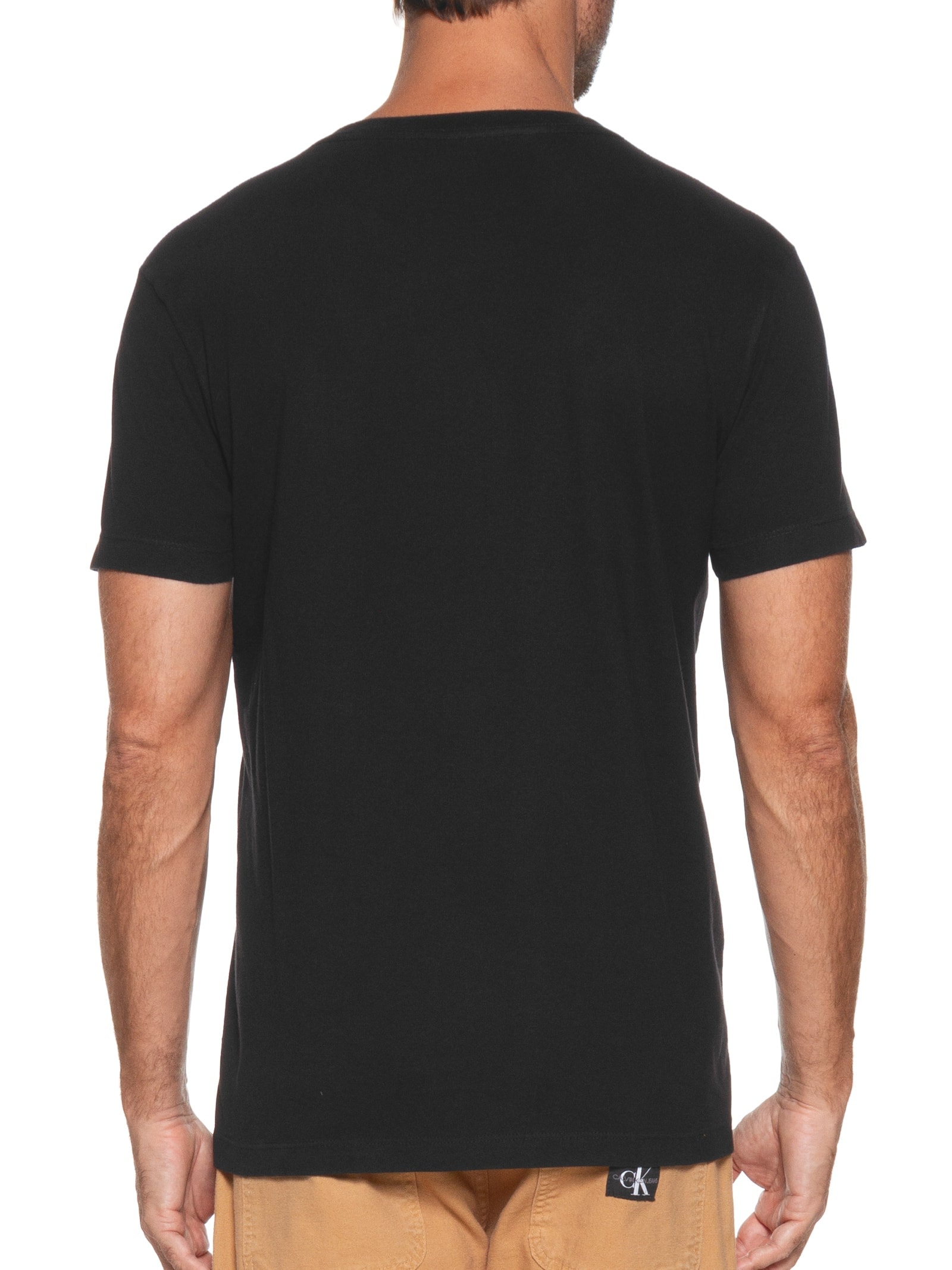 Camiseta Masculina Manga Curta Vintage Piano Preto Osklen