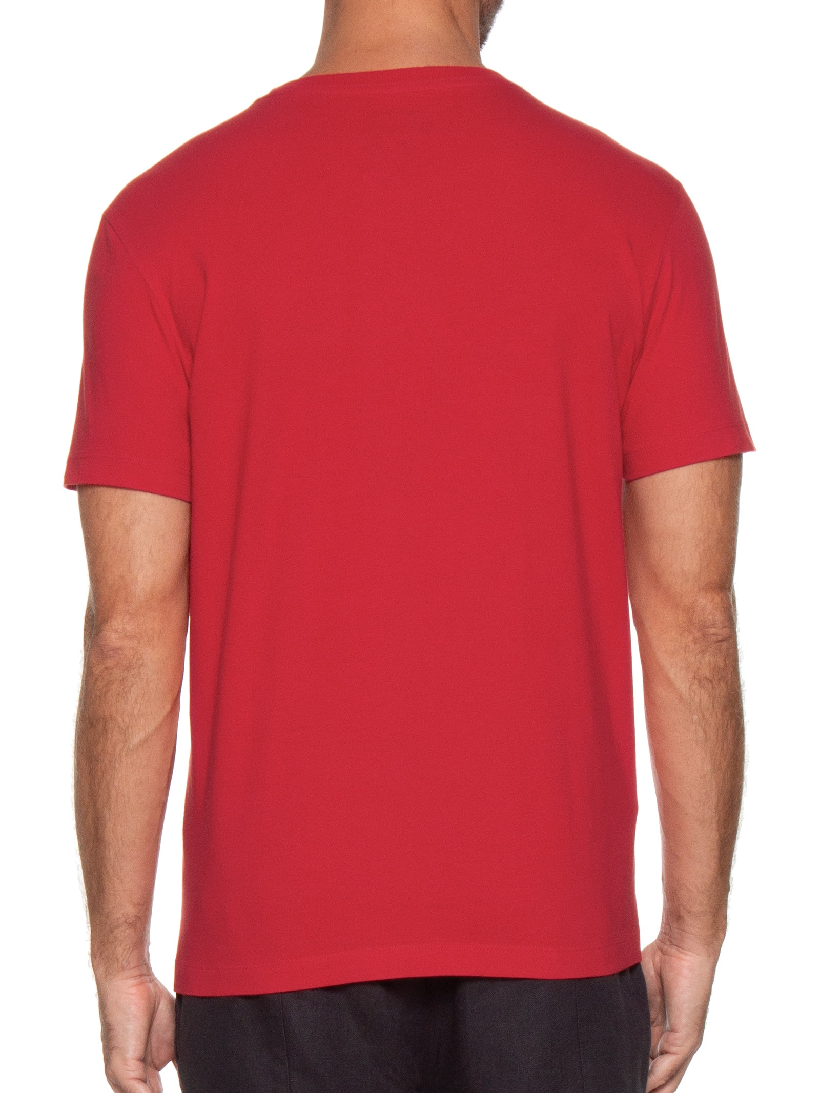 Camiseta Masculina Manga Curta Vintage Rose STC Vermelho Osklen