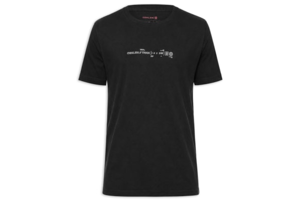 Camiseta Masculina Manga Curta Vintage TRKK Poster – Preto