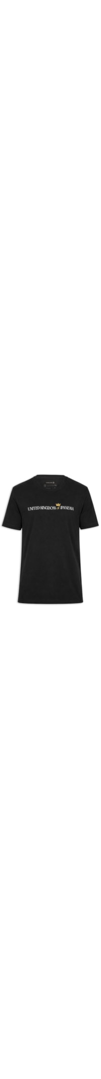 Camiseta Masculina Manga Curta Vintage United Kingdom – Preto