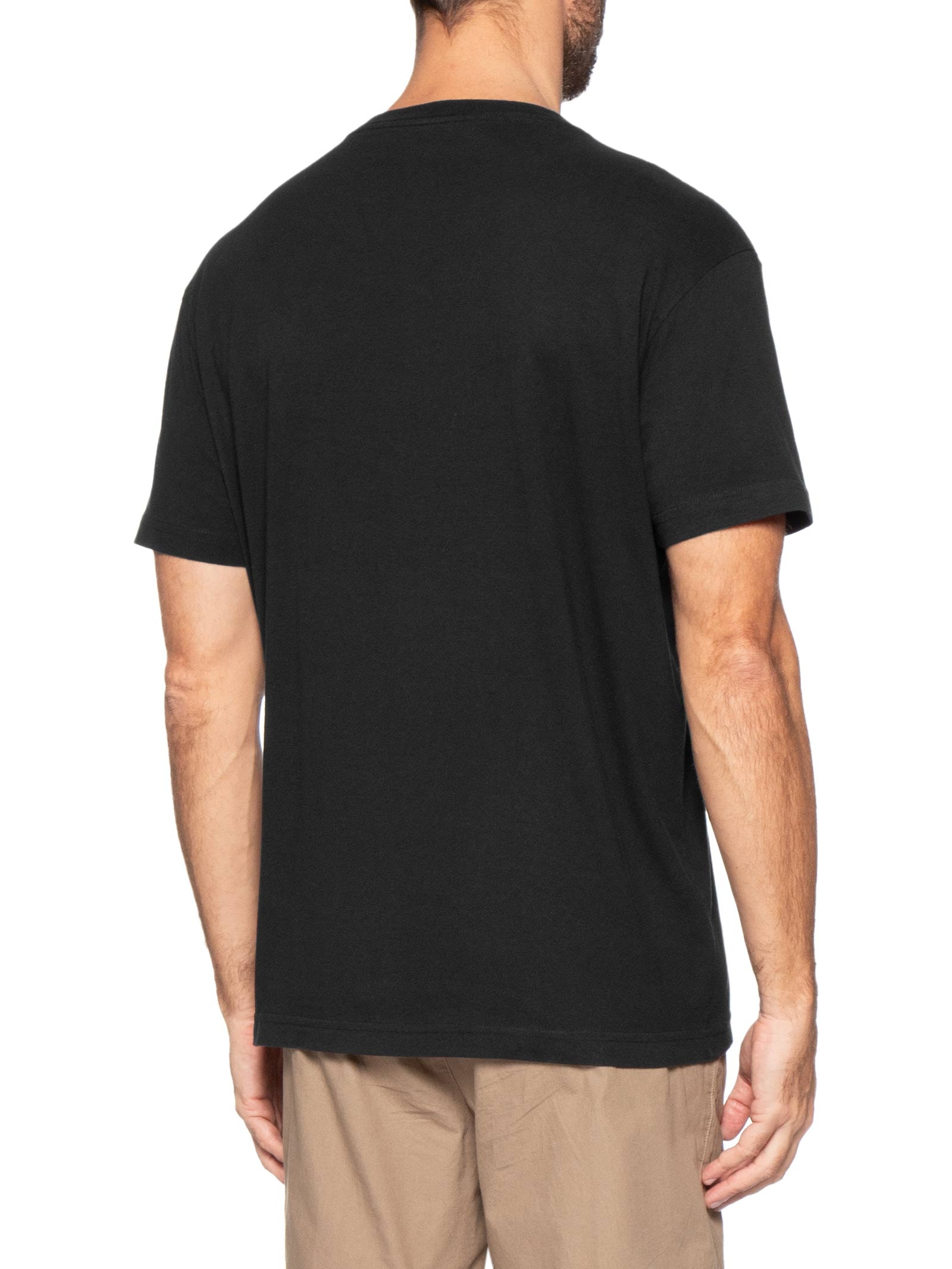 Camiseta Masculina Manga Curta Vintage United Kingdom – Preto Osklen