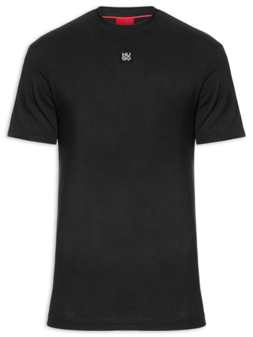 Camiseta Masculina Manga Custa Dalile – Preto