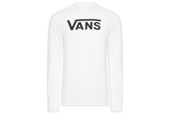 Camiseta Masculina Manga Longa Classic - Branco