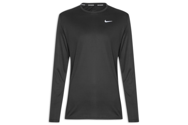 Camiseta Masculina Manga Longa DF UV Miler TO - Preto