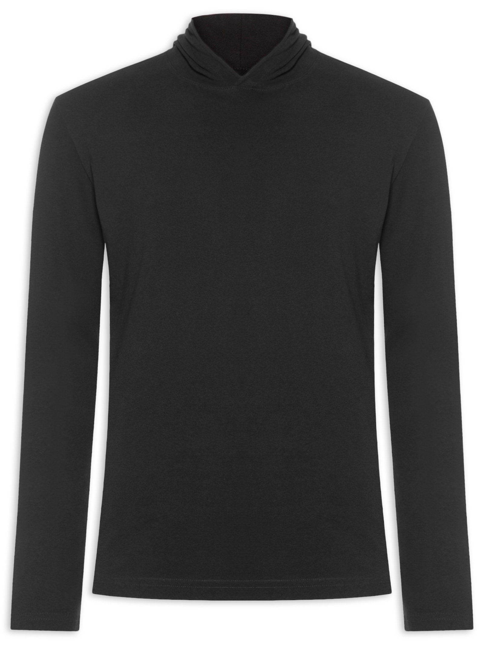 Camiseta Masculina Manga Longa Double Osk Snowboar Preto Osklen