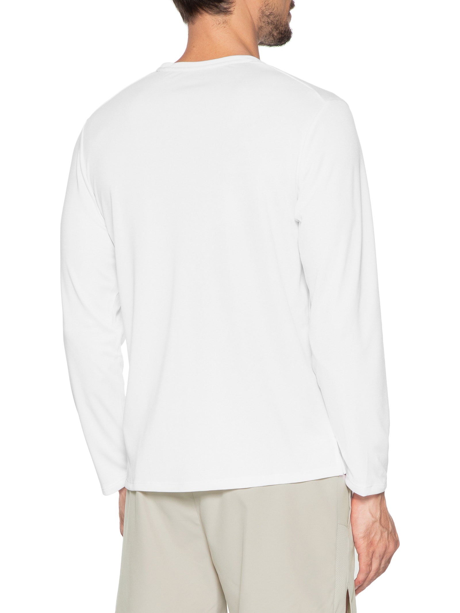 Camiseta Masculina Manga Longa Dri-Fit UV Miller Branco Nike