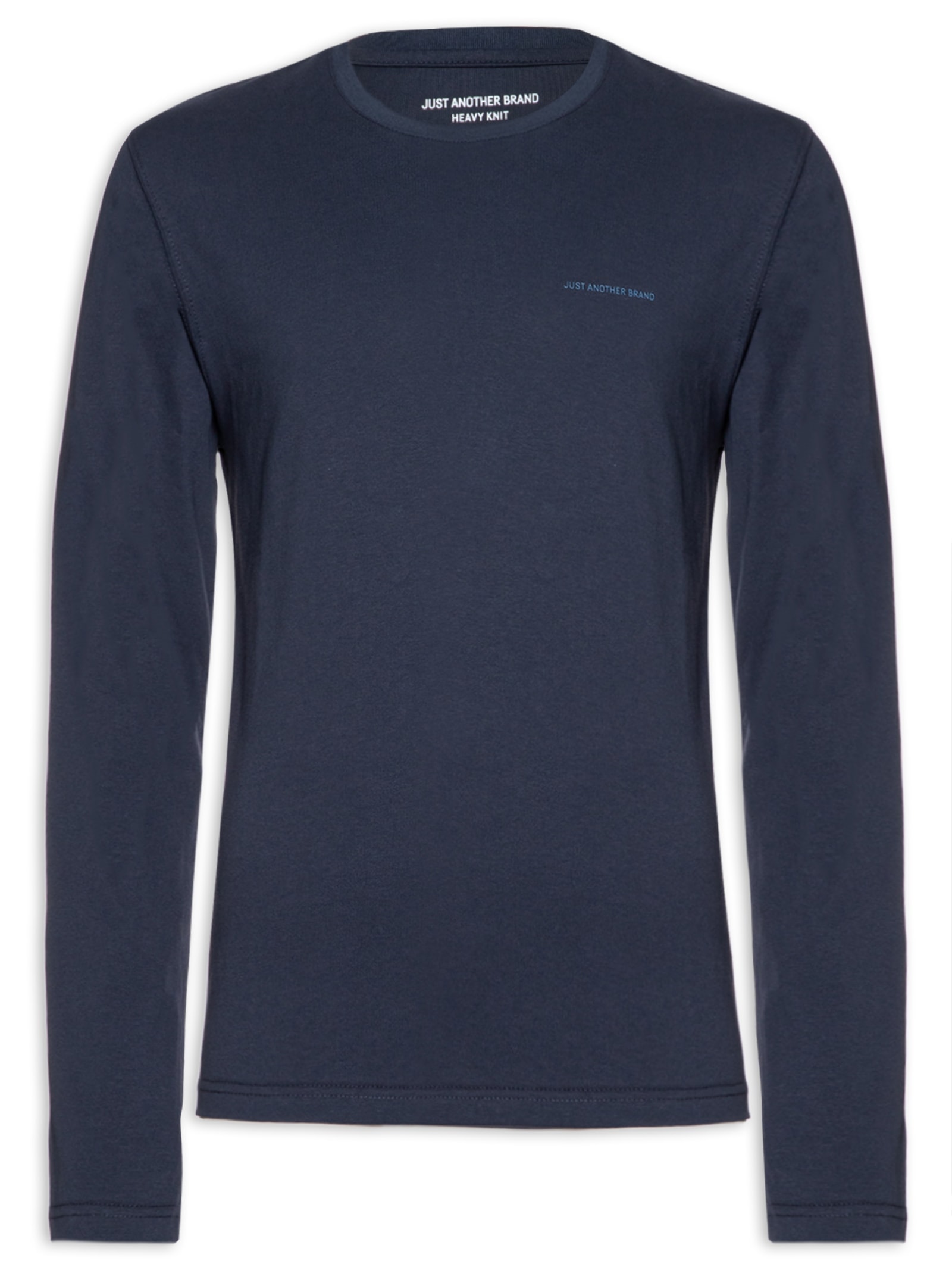 Camiseta Masculina Manga Longa Heavy Knit Azul Jab