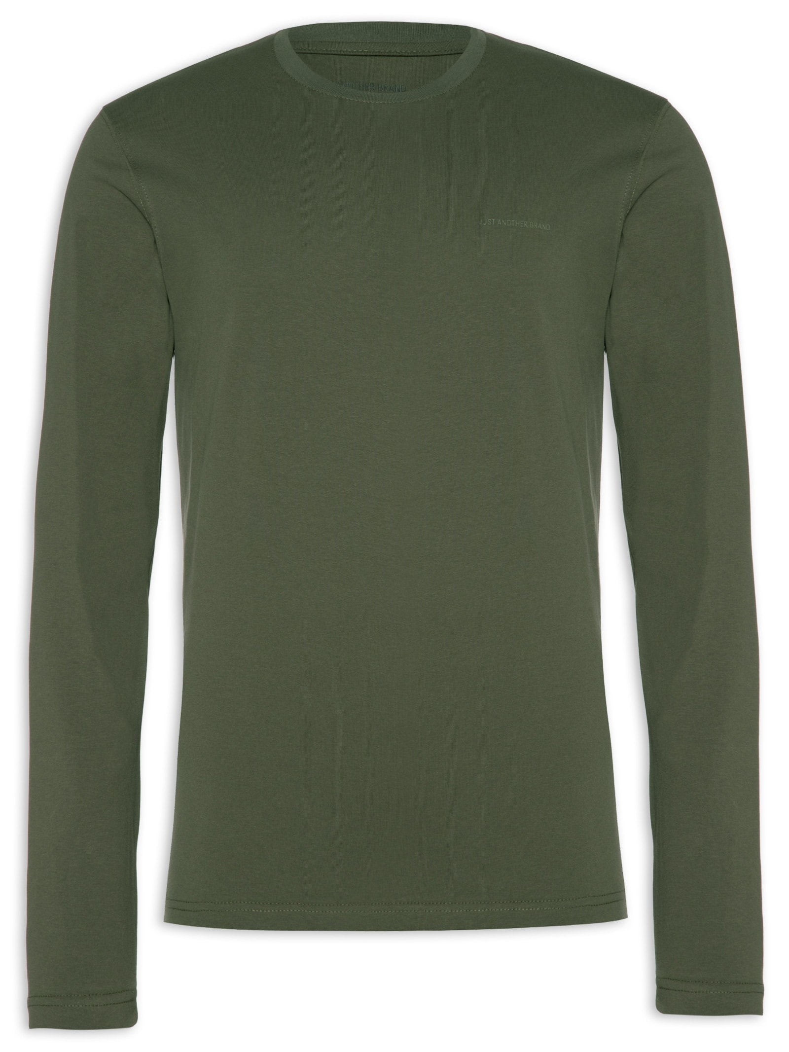 Camiseta Masculina Manga Longa Heavy Knit Verde Jab