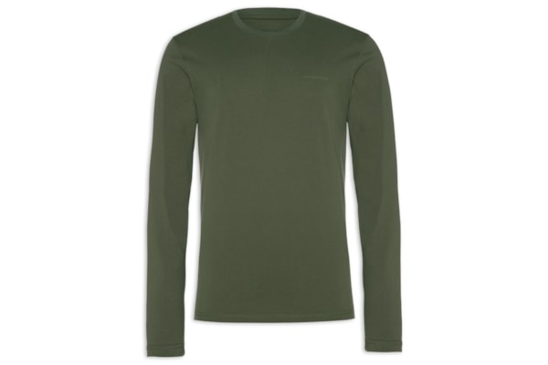 Camiseta Masculina Manga Longa Heavy Knit - Verde