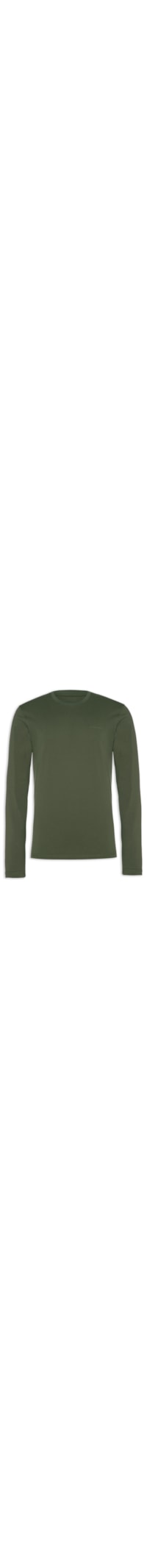 Camiseta Masculina Manga Longa Heavy Knit - Verde
