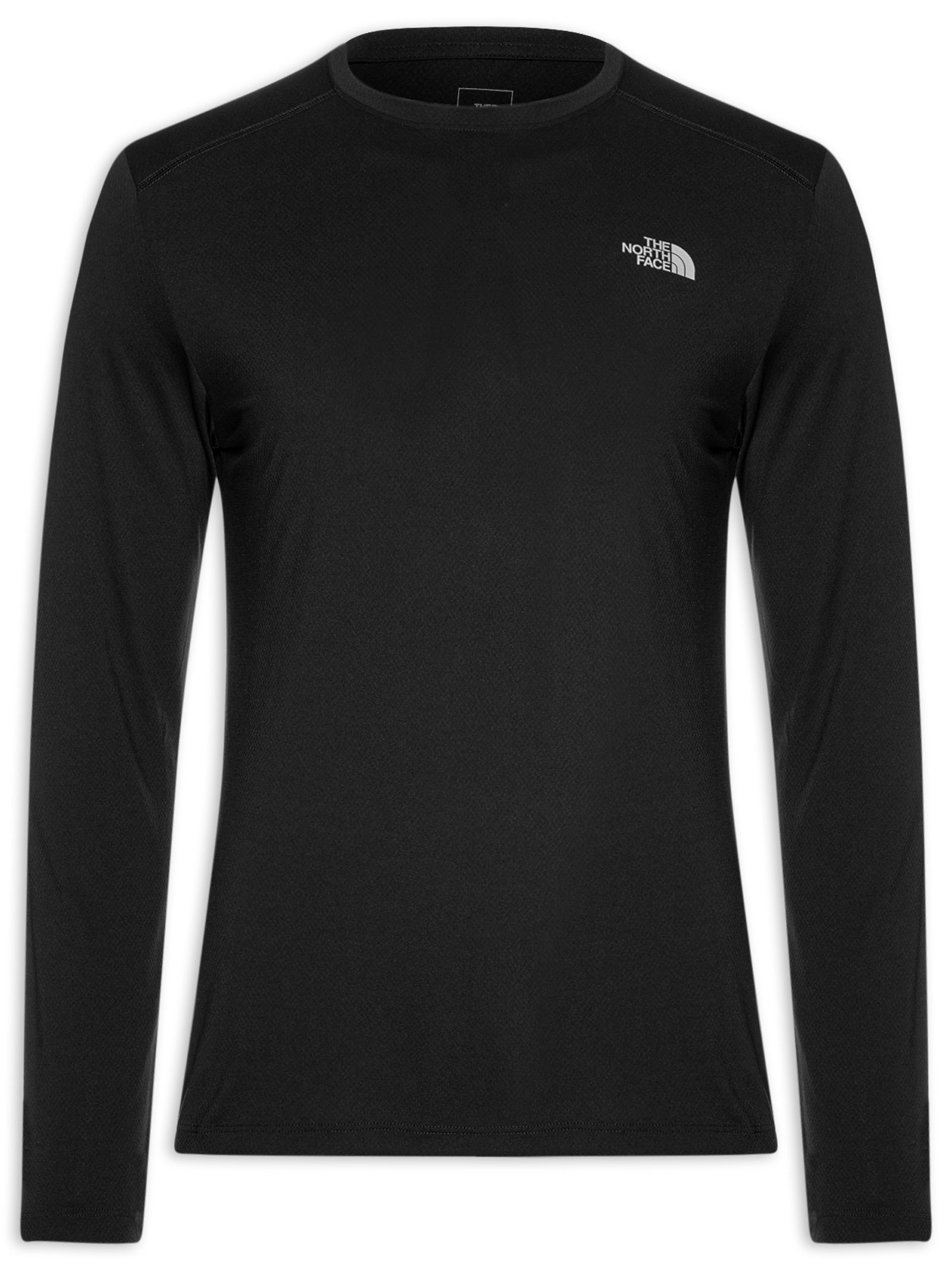 Camiseta Masculina Manga Longa Hyper Tee Preto The North Face