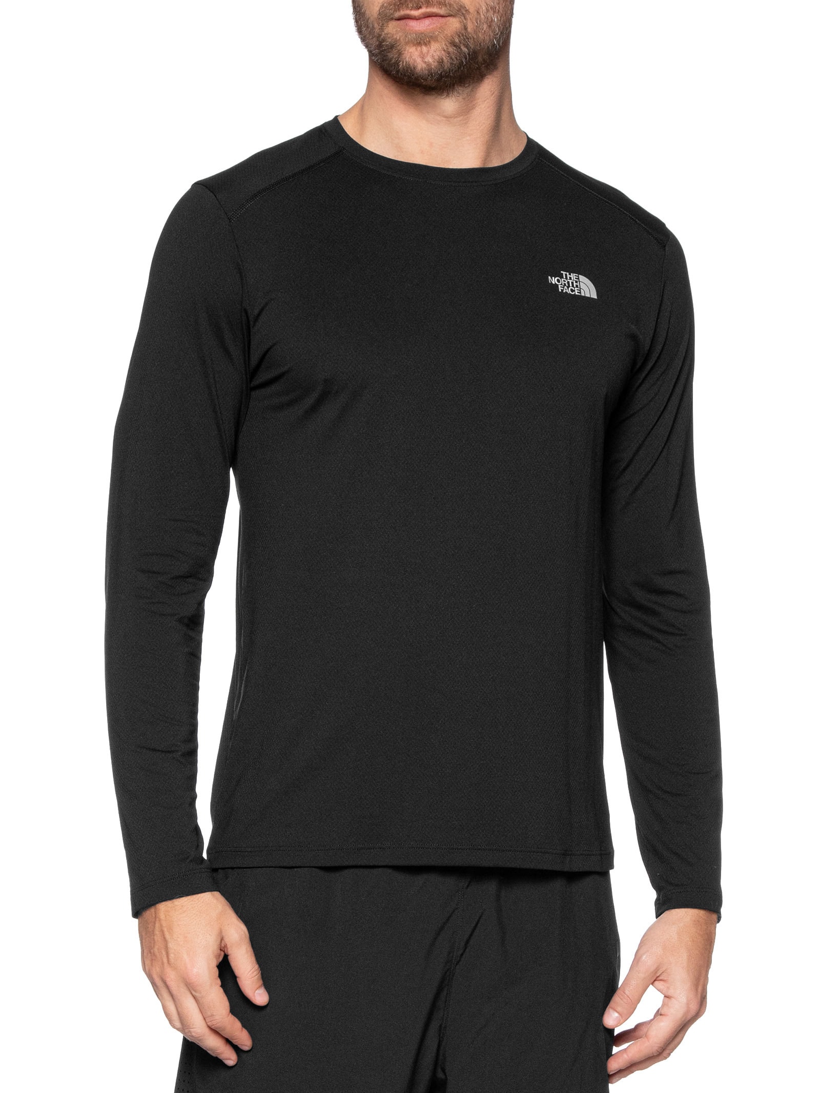 Camiseta Masculina Manga Longa Hyper Tee Preto The North Face