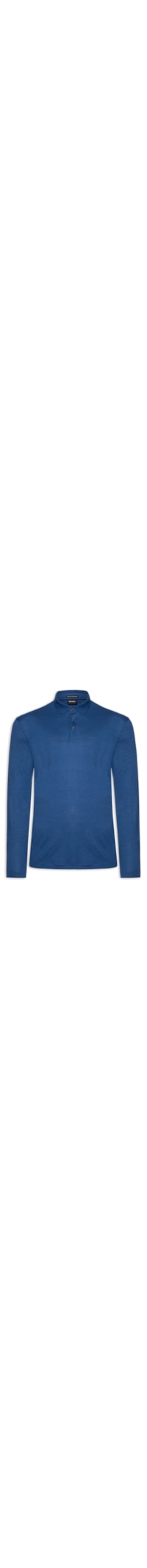 Camiseta Masculina Manga Longa Person - Azul