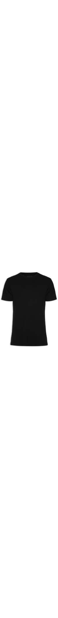 Camiseta Masculina Mangas Curtas - Preto