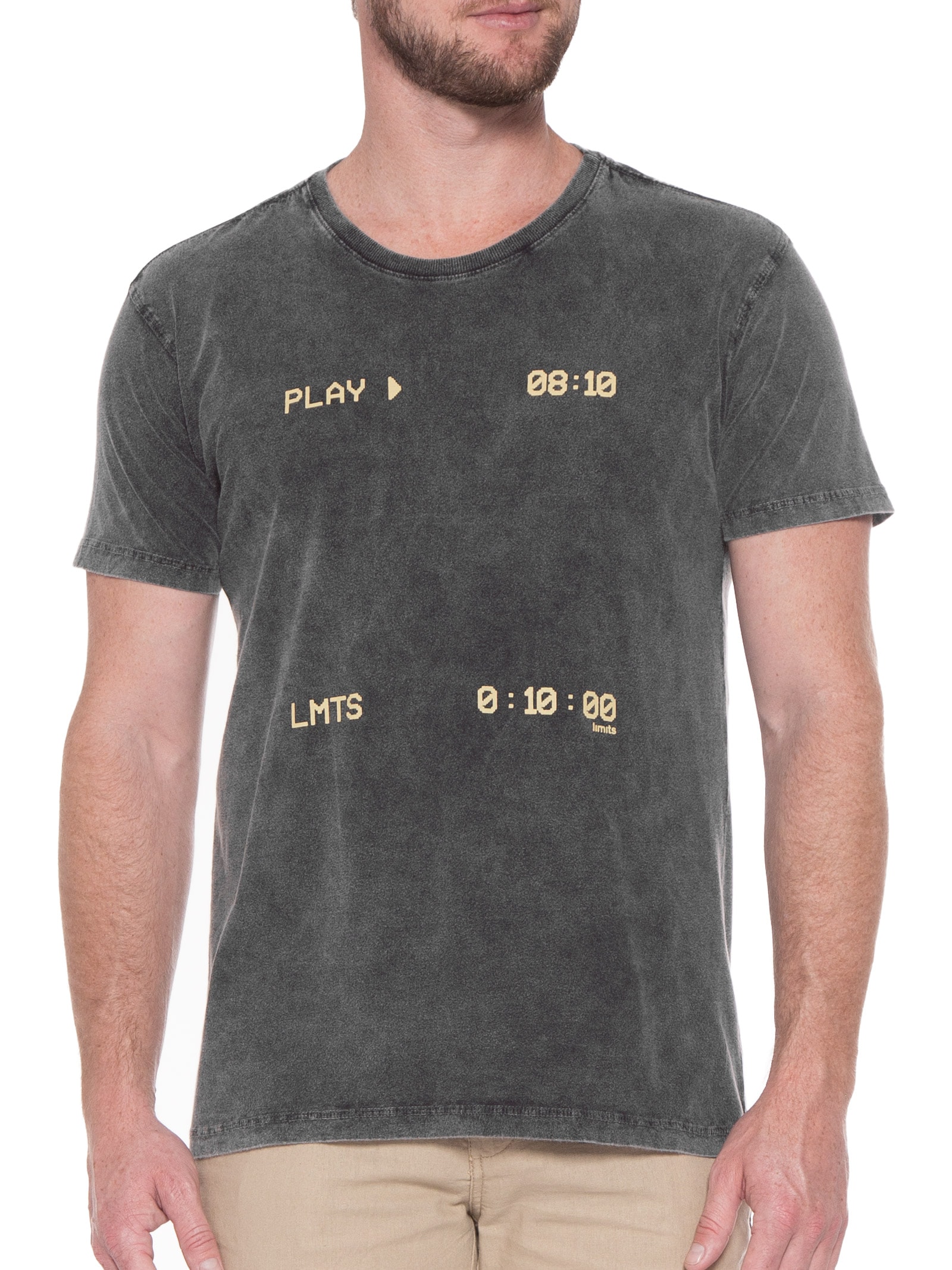 Camiseta Masculina Marm Action Preto Limits