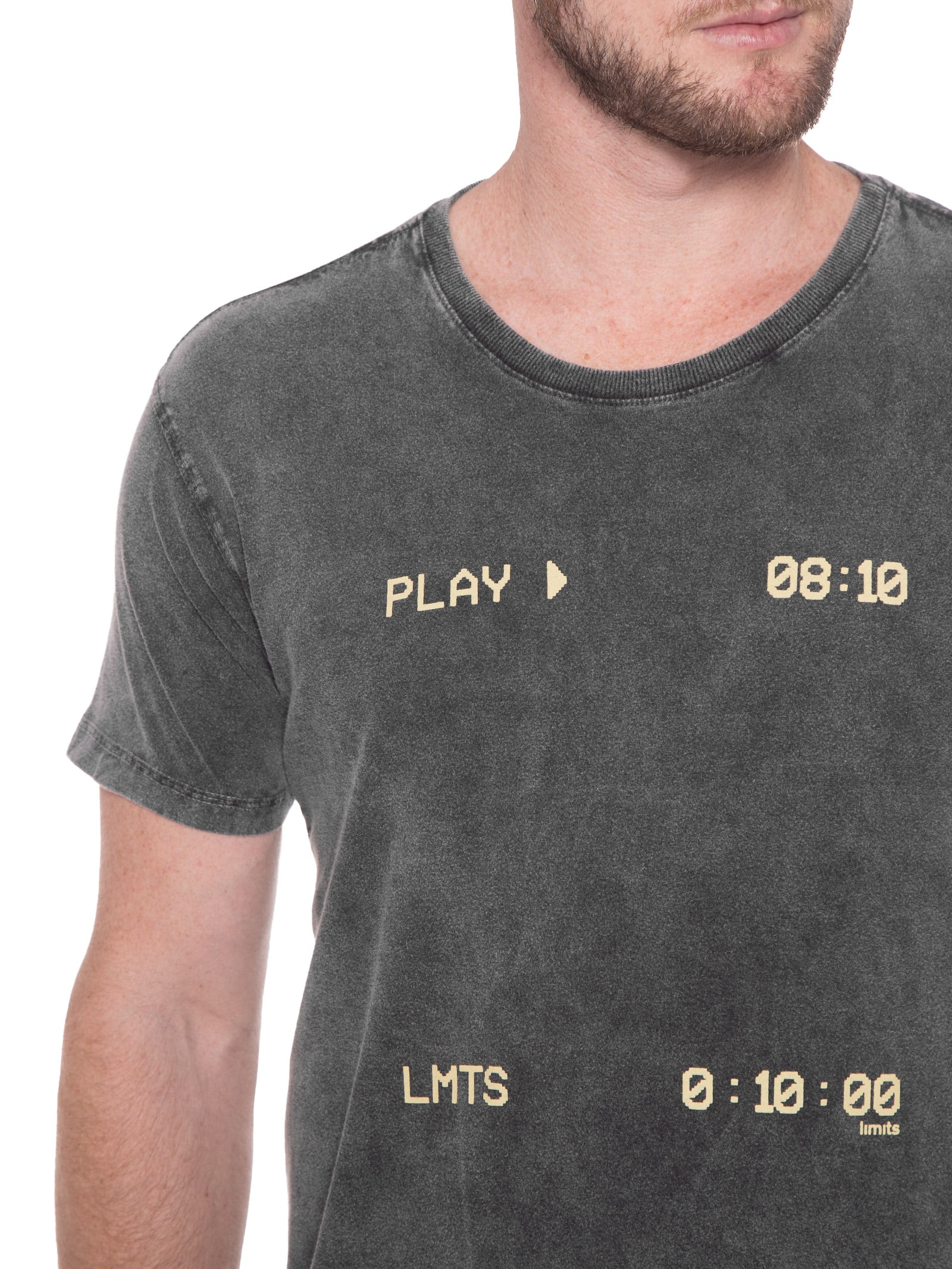 Camiseta Masculina Marm Action Preto Limits