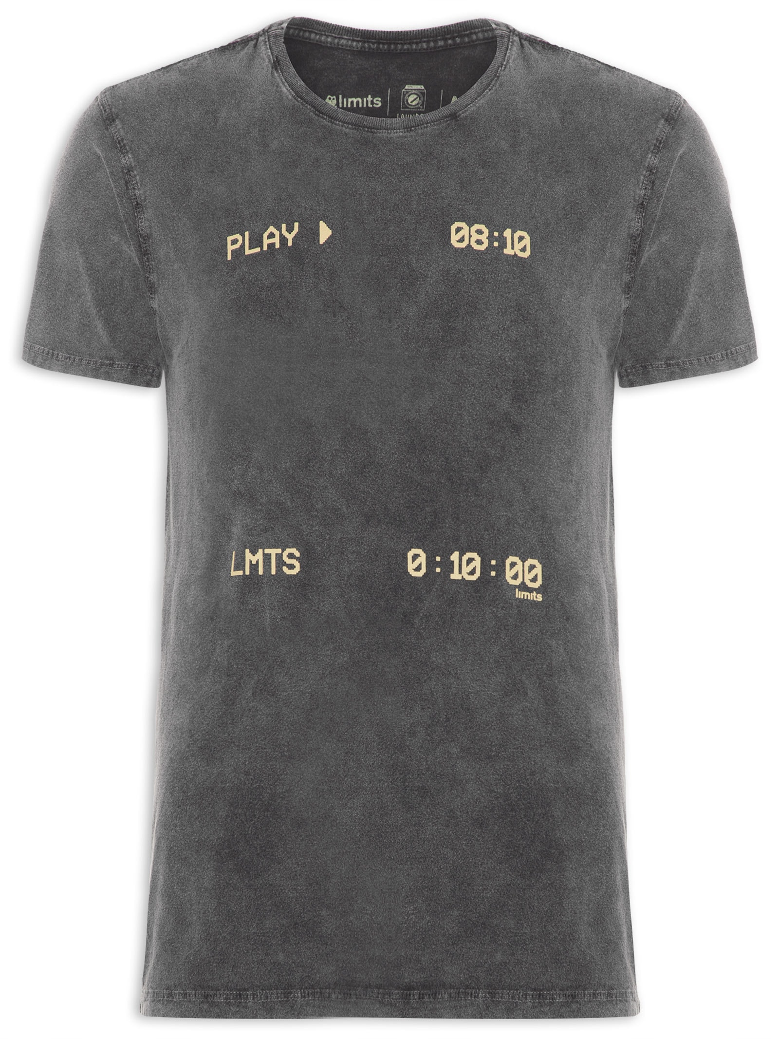 Camiseta Masculina Marm Action Preto Limits