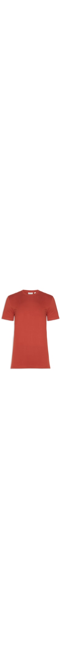 Camiseta Masculina Meia Malha - Vermelho