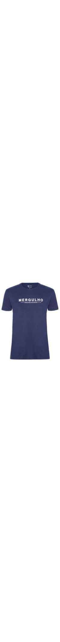 Camiseta Masculina Mergulho - Azul