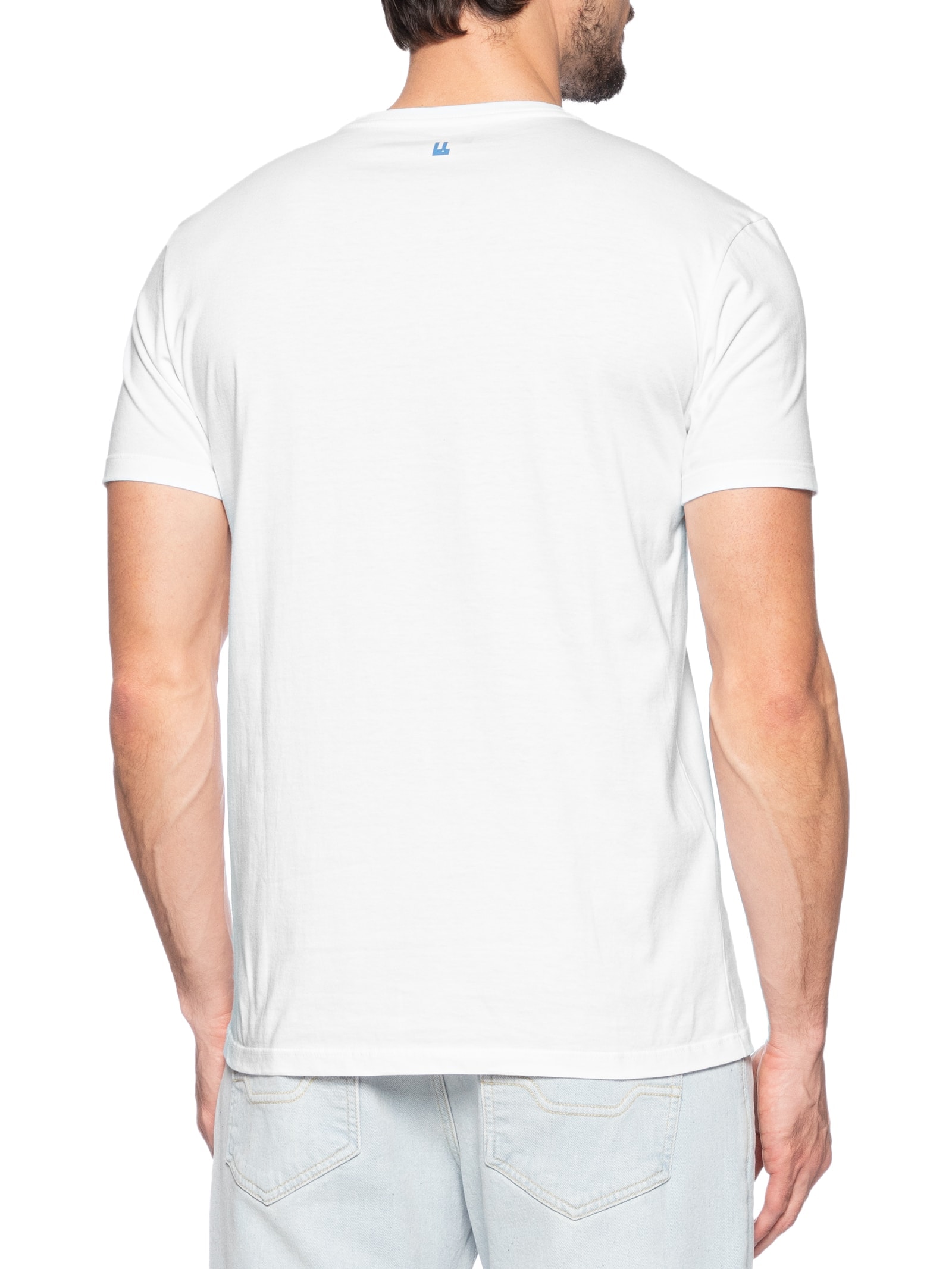  Camiseta Masculina Mergulho Peito Branco Foxton